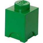 Lego Brick 1 Opbergbox - Donker - Verde