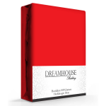 Dreamhouse Hoeslaken Katoen-140 X 200 Cm - Rood