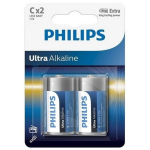 Philips Phillips Ll Batterijen R14 1,5 Volt 2 Stuks - Ultra Alkaline Batterijen