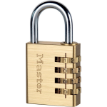 Master Lock Combinatiehangslot 40 Mm Aluminium 604eurd - Geel