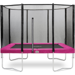 Salta Combo Trampoline Met Veiligheidsnet Rechthoekig - 213 X 305 Cm - - Roze