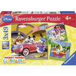 Ravensburger Puzzel Disney Iedereen Houdt Van Mickey - 3 X 49 Stukjes
