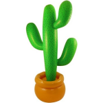 Opblaasbare Cactus 87 Cm Feestartikelen - Feestdecoraties/feestversieringen - Mexico Thema
