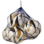 Sportec Nylon Draagnet 10/12 Ballen (Verpakking) - Blauw