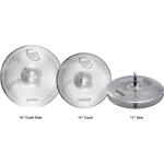 Sabian QTPC502 Quiet Tone bekkenset 13 + 14 + 18