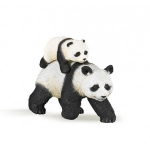 Papo Plastic Panda Met Baby 8 Cm