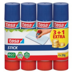 Tesa Plakstift 20g Eco 3+1