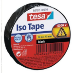 Tesa Elektrische Isolatie-tape, 20m X 19mm, - Zwart