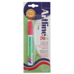 Permanent Marker Artline 70 (Op Blister) - Rood