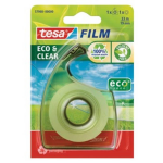 Tesa film Eco & Clear Ecologo, Ft 19 Mm X 33 M, Blister Met 1 Dispenser Met 1 Rolletje