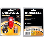 Duracell Achterlicht 3 Led Batterij - Rood