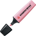 Stabilo Boss Original Markeerstift Pastelroze - Wit