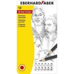 Eberhard Faber Potlood Bliketui 12 Hardtegraden A 12 Stuks - Wit