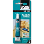 Bison Alleslijm / Knutsellijm - 25 Ml - Transparant/ Waterbestendig