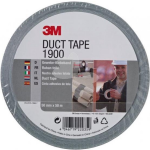 3M™ Duct Tape 1900, Ft 50 Mm X 50 M, Zilver - Wit