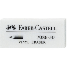 Faber Castell Gum 7086-30 Plastic - Wit