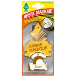 Wonderboom Arbre Magique Luchtverfrisser 12 X 7 Cm Cocos/bruin - Geel