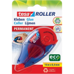 Tesa Roller Navulbare Lijmroller Permanent Ecologo, Ft 8,4 Mm X 14 M, Op Blister