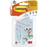 Command Bevestigingsstrips, 8 Large, 4 Medium, 4 Small, Transparant, Blister Van 16 Stuks