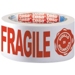 Tesa Verpakkingsplakband ""Fragile"", Ft 50 Mm X 66 M