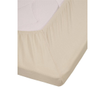 Beddinghouse Jersey Lycra Topper Hoeslaken - 2-persoons (120x200/220 Cm) - Beige