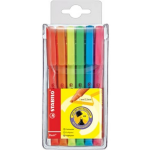 Stabilo Markeerstift Flash, Etui Van 6 Stuks In Geassorteerde Kleuren