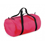 BagBase Fuchsia Ronde Polyester Sporttas/weekendtas 32 Liter - Sporttassen/gymtassen/weekendtassen Voor Volwassenen - Roze