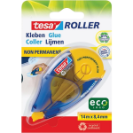 Tesa Roller Navulbare Lijmroller Niet-permanent Ecologo, Ft 8,4 Mm X 14 M, Op Blister