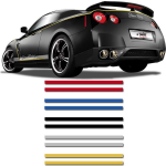 AutoStyle Sticker Autostripe Cool270 2+2 Mm 975 Cm - Zwart