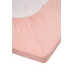 Beddinghouse Jersey Lycra Topper Hoeslaken - 95% Gebreide Katoen - 5% Lycra - 1-persoons (70/80x200/220 Cm) - Light Pink - Roze