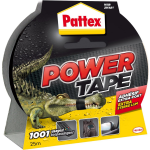 Pattex Plakband Power Tape Lengte: 25 M, - Zwart