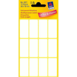 Etiket Zweckform 38x18mm Blister A 72 Etiketjes - Wit