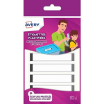 Avery Family Gelamineerde Etiketten, Ft 8,5 X 1,7 Cm,, Ophangbare Etui Met 24 Etiketten - Grijs