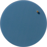 Naga Nord Magnetisch Rond Glasbord, Diameter 25 Cm, Jeans - Blauw