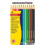 Eberhard Faber Kleurpotloden Classic Metaaletui A 12 Stuks - Wit