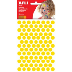 Apli Kids Stickers, Cirkel Diameter 10,5 Mm, Blister Met 528 Stuks, - Wit
