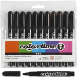 Colortime Stiften Lijndikte 5 Mm 12 Stuks - Zwart