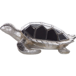 Beliani Tortoise Decofiguur Polyresin 30 X 38 Cm - Silver