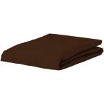 Essenza Hoeslaken Satijn Chocolate-1-persoons (90x210 Cm) - Bruin
