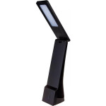 BES LED Led Tafellamp - Viron Sunly - 4w - Usb Oplaadfunctie - Rgb - Aanpasbare Kleur - Dimbaar - Mat - Kunststof - Zwart