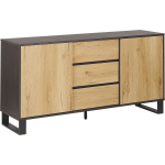 Beliani Elda Dressoir Mdf 39 X 145 Cm - Bruin