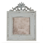 Clayre & Eef Fotolijst 2f0818 16*2*21 Cm / 10*10 Cm - Mdf / Glas - Groen