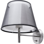 Beliani Columbia Wandlamp Metaal 18 X 16 Cm - Gris