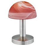 BES LED Led Tafellamp - Tafelverlichting - Trion Funki - E14 Fitting - Rond - Mat - Aluminium - Rood