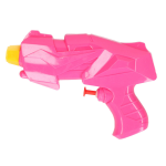 1x Mini Waterpistolen/waterpistool Van 15 Cm Kinderspeelgoed - Waterspeelgoed Van Kunststof - Kleine Waterpistolen - Roze