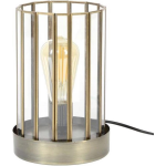 Livin24 Industriële Tafellamp Abby Cilinder Brons - Bruin