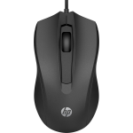 HP 100 Bedrade Muis - Zwart