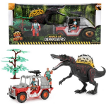 Toi-Toys Toi Toys World Of Dinosaurs Speelset Met Jeep - 5-delig