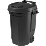 Huismerk Premium Vuilcontainer - 110 Liter - Negro