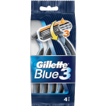 Gillette Blue 3 Wegwerpmesjes - 4 stuks
